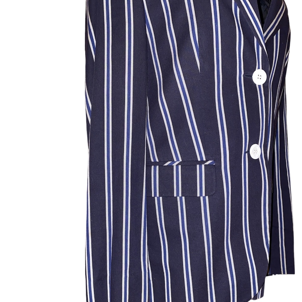 VINTAGE CLUB BLAZER WITH STRIPES